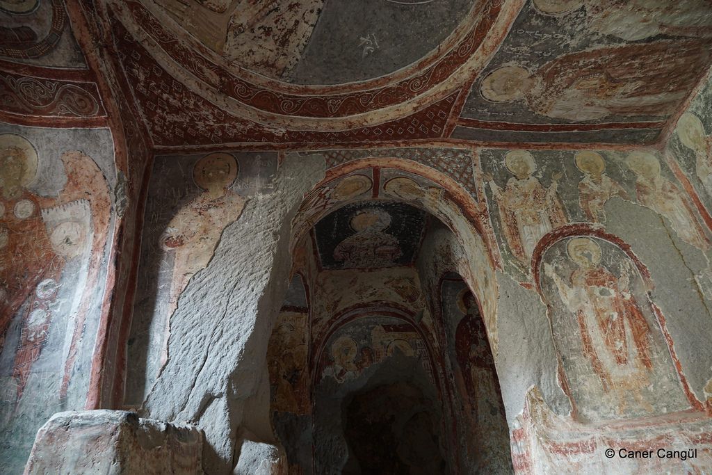 Places to Visit in Ihlara Valley, walking, trekking, ala, saint george, bezirhane, agacalti, ağaçaltı church, churches of ihlara valley cappadocia